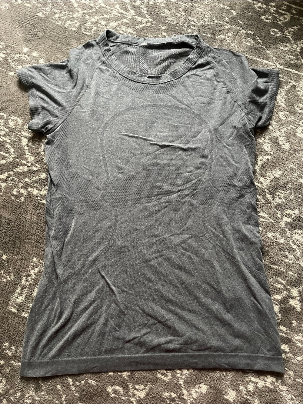 Women’s lululemon Swifty Short Sleeve Crewneck Top - Gray